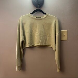 Missguided Casual green Cropped Sweatshirt